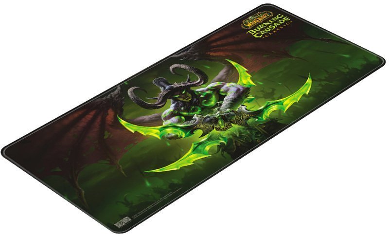 Килимок ігрова поверхня Blizzard World Of Warcraft Gaming Mat - Burning Crusade Illidan XL Іллідан (90*42 cm) 