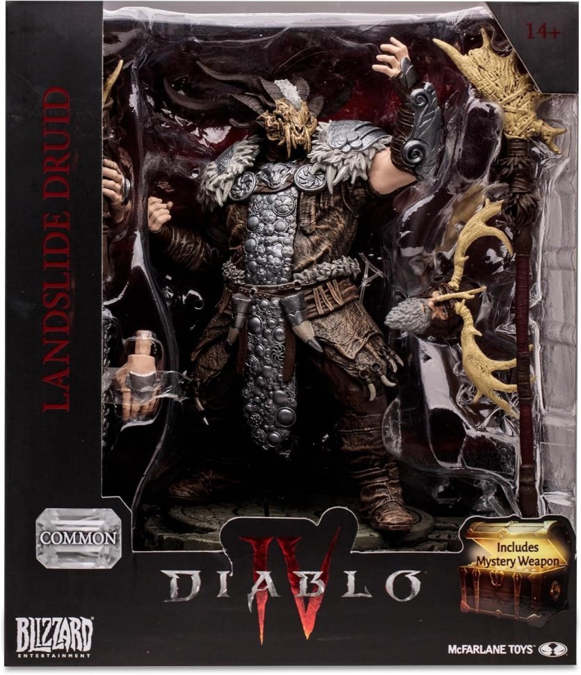 Фігурка McFarlane Diablo IV Landslide Druid Common Figure Діабло Друїд 20 см. 