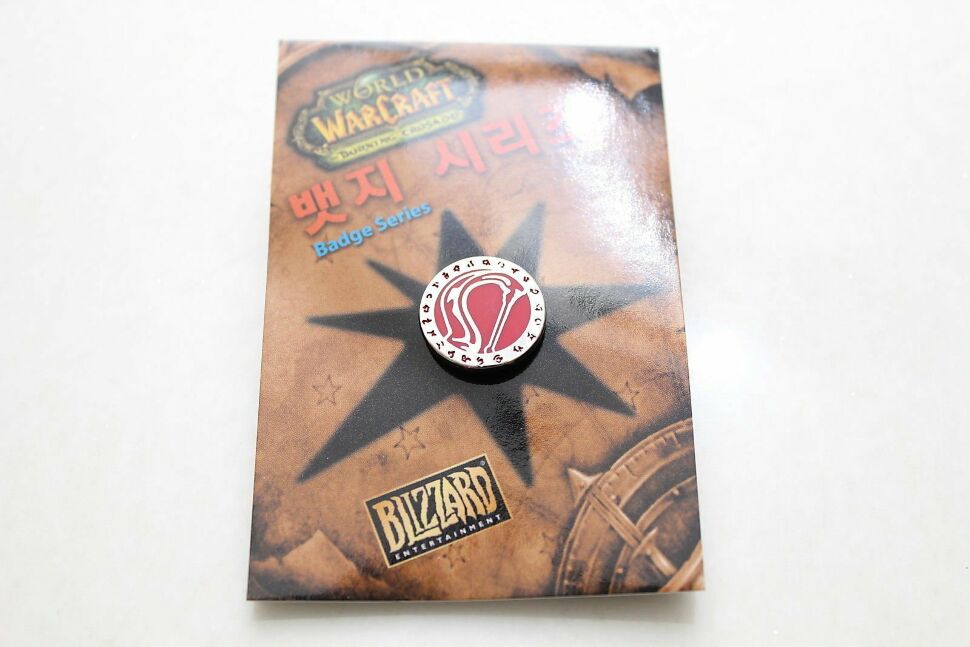 Значок WORLD Of WARCRAFT - Horde Hunter 