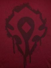 Футболка World of Warcraft Horde Crest Stencil T-Shirt  (размер L) 