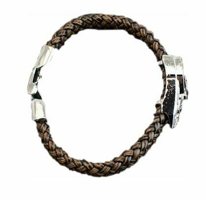 Браслет Overwatch Logo кожа + Metal #2 