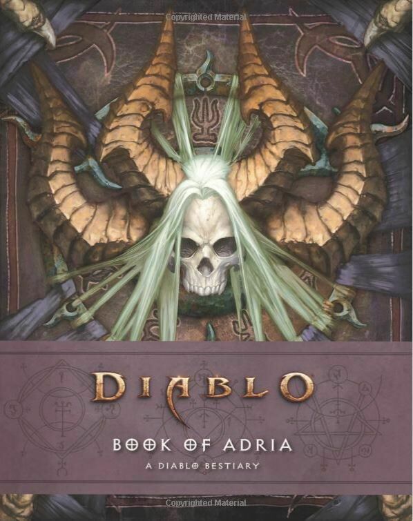 Книга Diablo III Адрії: Book of Adria: A Diablo Bestiary Тверда палітурка (Eng) 