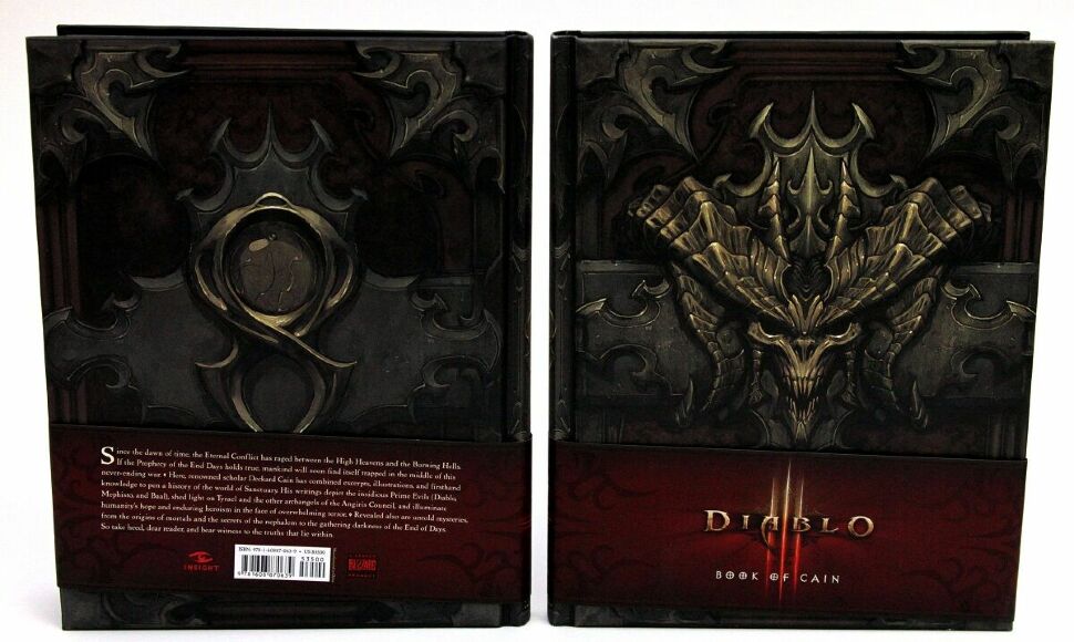 Книга Diablo III: Book of Cain by Deckard Cain (Книга Каїна) Тверда палітурка (Eng) 