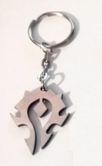 Брелок World of Warcraft Horde metall 