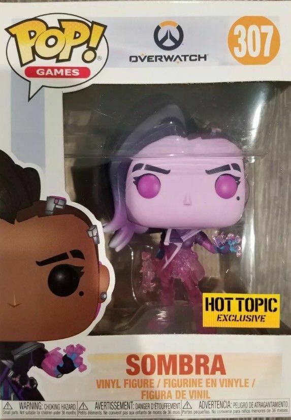 Фигурка Overwatch Funko Pop! Sombra #307 (Hot Topic Exclusive) 