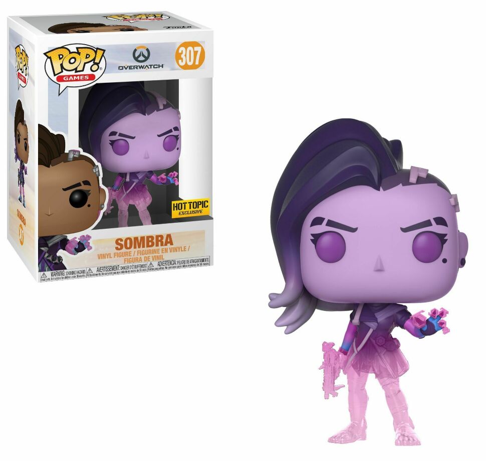 Фигурка Overwatch Funko Pop! Sombra #307 (Hot Topic Exclusive) 