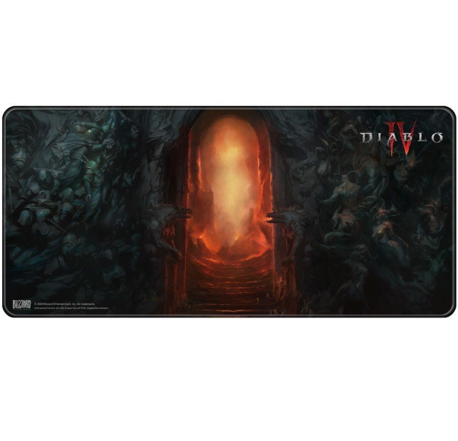 Килимок для миші ігрова поверхня Blizzard DIABLO IV 4 - Gate of Hell Діабло XL (90*42 cm) 
