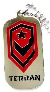 Медальон StarCraft 2 Terran Necklace  (№2) 