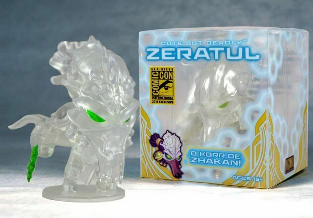 StarCraft Comic Con Cute But Deadly Cloaking Zeratul Figure 