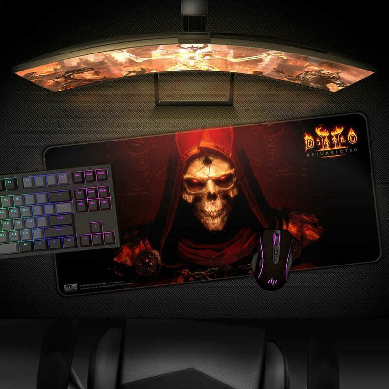 Килимок для миші ігрова поверхня Blizzard DIABLO 2 - Resurrected Prime Evil Діабло XL (90*42 cm) 
