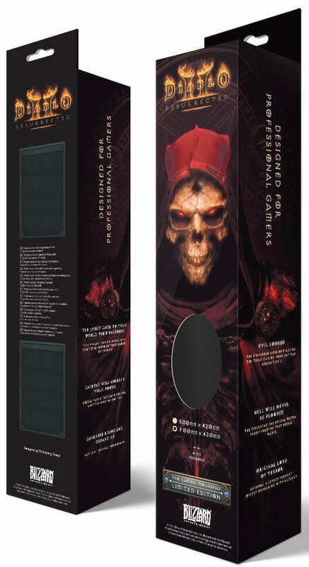 Килимок для миші ігрова поверхня Blizzard DIABLO 2 - Resurrected Prime Evil Діабло XL (90*42 cm) 