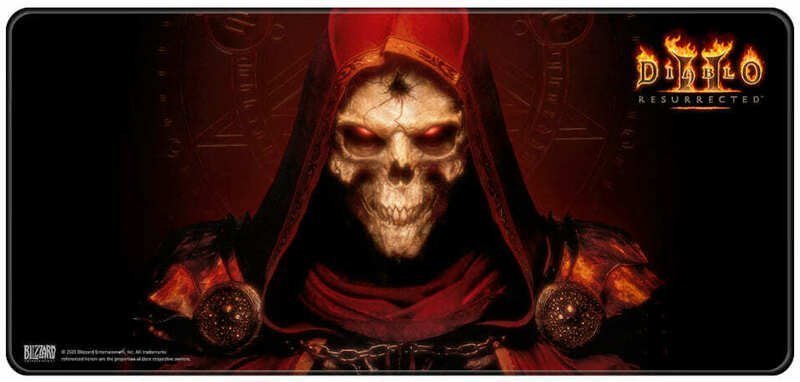 Килимок для миші ігрова поверхня Blizzard DIABLO 2 - Resurrected Prime Evil Діабло XL (90*42 cm) 