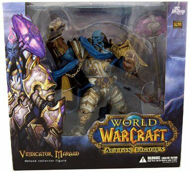 SERIES 2: DRAENEI PALADIN: VINDICATOR MARRAD Deluxe Collector Figure 