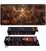 Килимок для миші ігрова поверхня Blizzard DIABLO 2 - Resurrected Mephisto Діабло XL (90*42 cm)