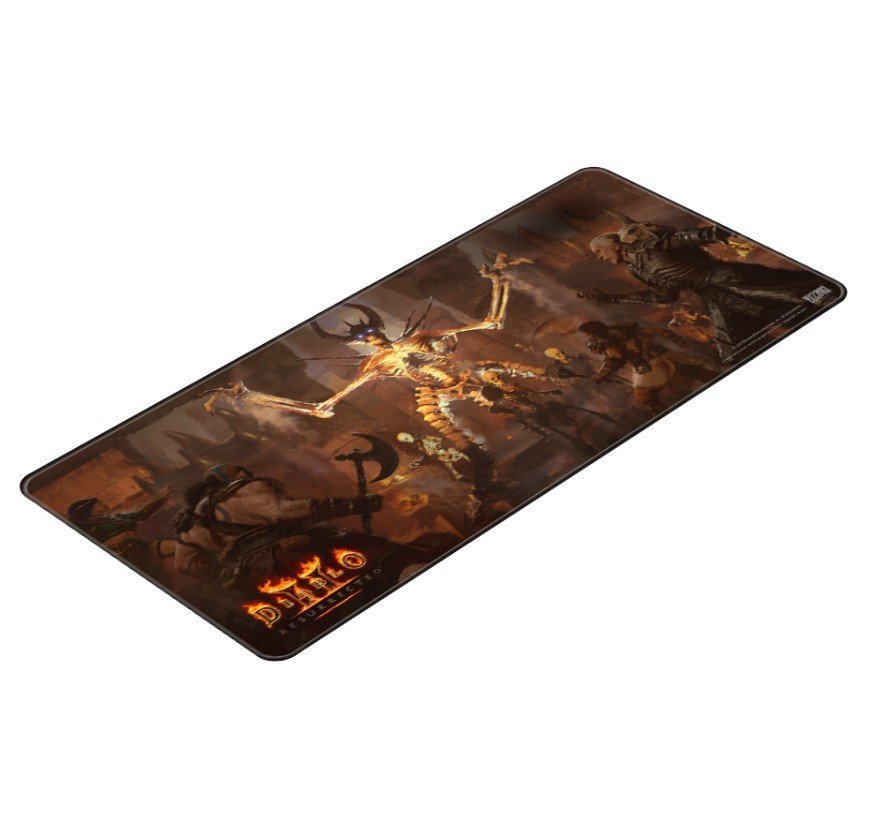 Килимок для миші ігрова поверхня Blizzard DIABLO 2 - Resurrected Mephisto Діабло XL (90*42 cm) 