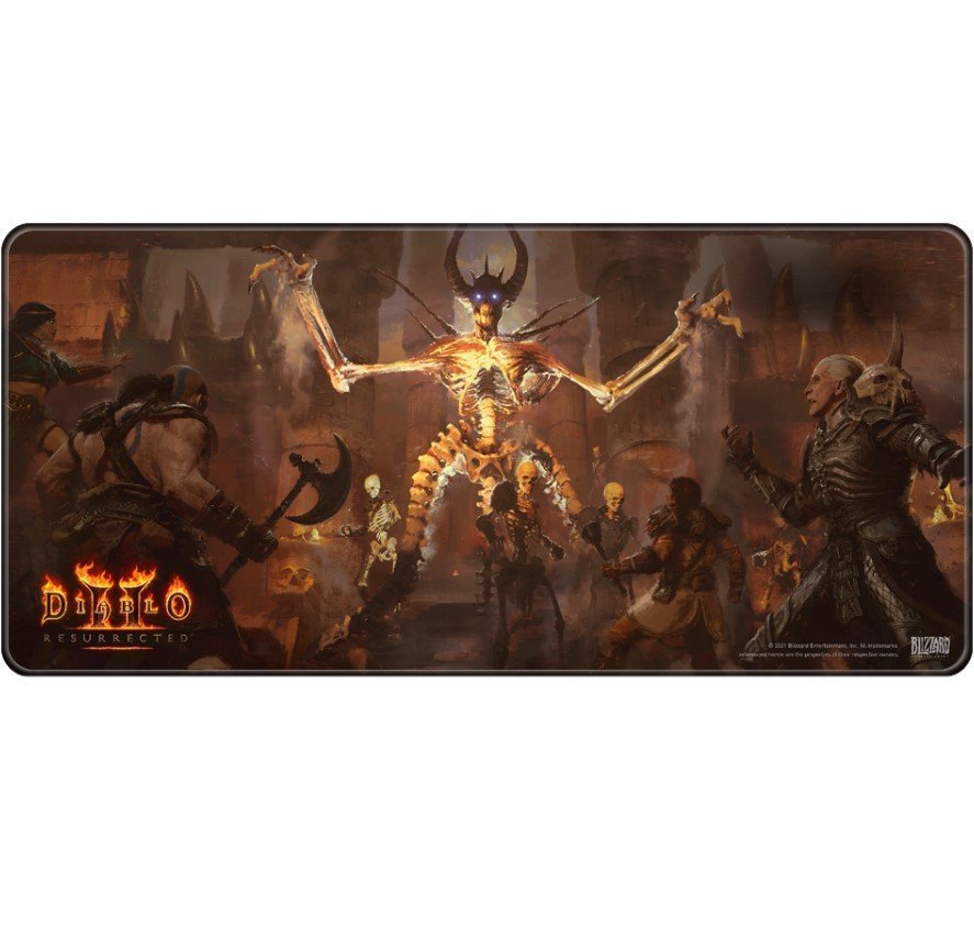 Килимок для миші ігрова поверхня Blizzard DIABLO 2 - Resurrected Mephisto Діабло XL (90*42 cm) 