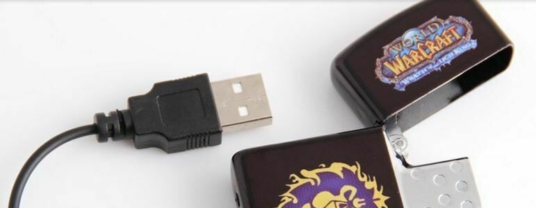 Зажигалка WORLD OF WARCRAFT  Alliance  (USB, Electronic) 
