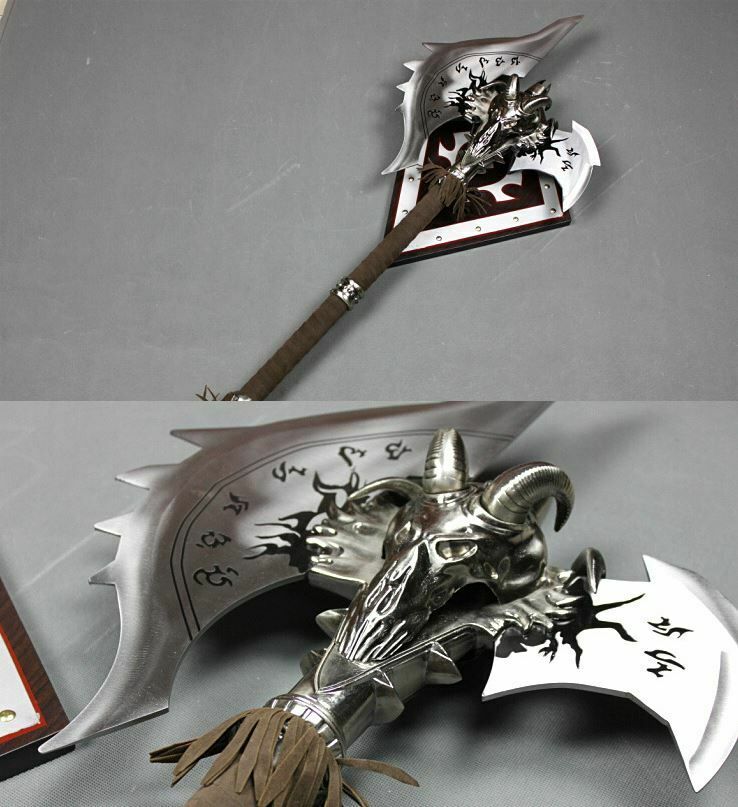 World of Warcraft Shadowmourne Axe 1: 1 Full Metal 