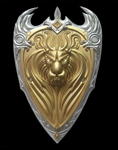 Репліка щит World of Warcraft Lion King Shield King Llane 