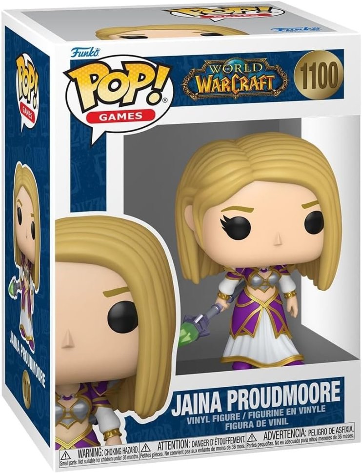 Фігурка Funko World of Warcraft Jaina Proudmoore фанко Варкрафт Джайна Праудмур 1100 (примят. бокс) 