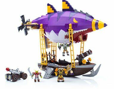 Mega Bloks World of Warcraft Set: goblin zeppelin ambush 