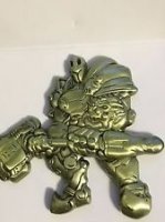 Значок 2016 Blizzcon Exclusive Gold Reinhardt Blizzard Pin 