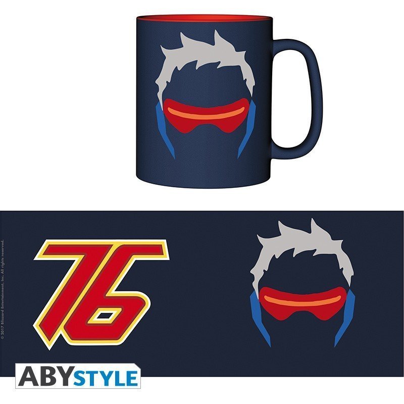 Кружка Overwatch Soldat76 Mug чашка Солдат 76 Овервотч 460 мл 
