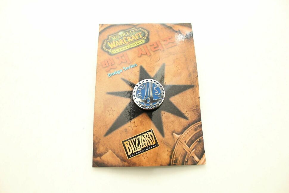 Значок WORLD Of WARCRAFT Alliance Warrior 