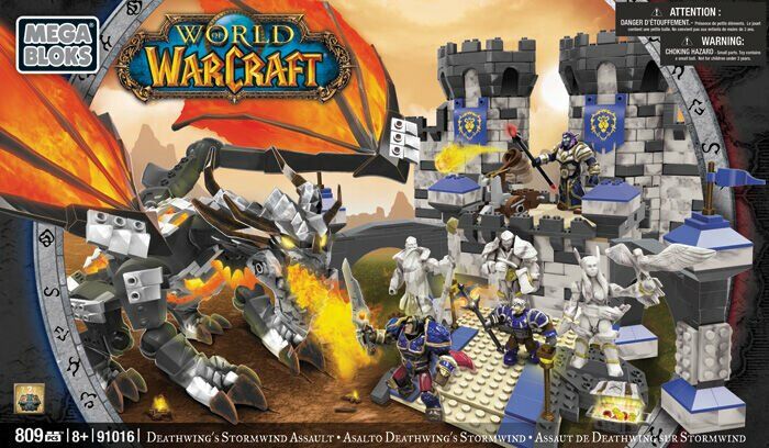 Mega Bloks World of Warcraft: deathwing's stormwind assault 