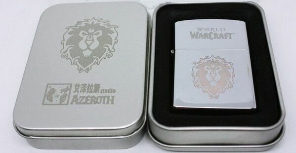 Зажигалка WORLD OF WARCRAFT  Alliance (silver) 