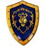 Табличка металева Blizzard World of Warcraft Alliance Shield Варкрафт Альянс 35x25 см