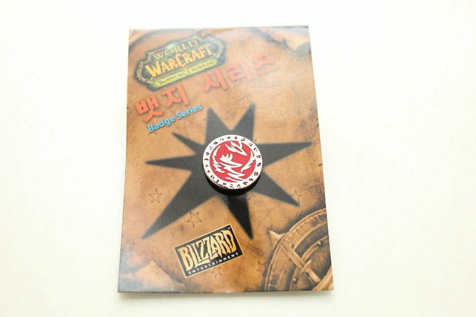 Значок WORLD Of WARCRAFT Horde Druid 