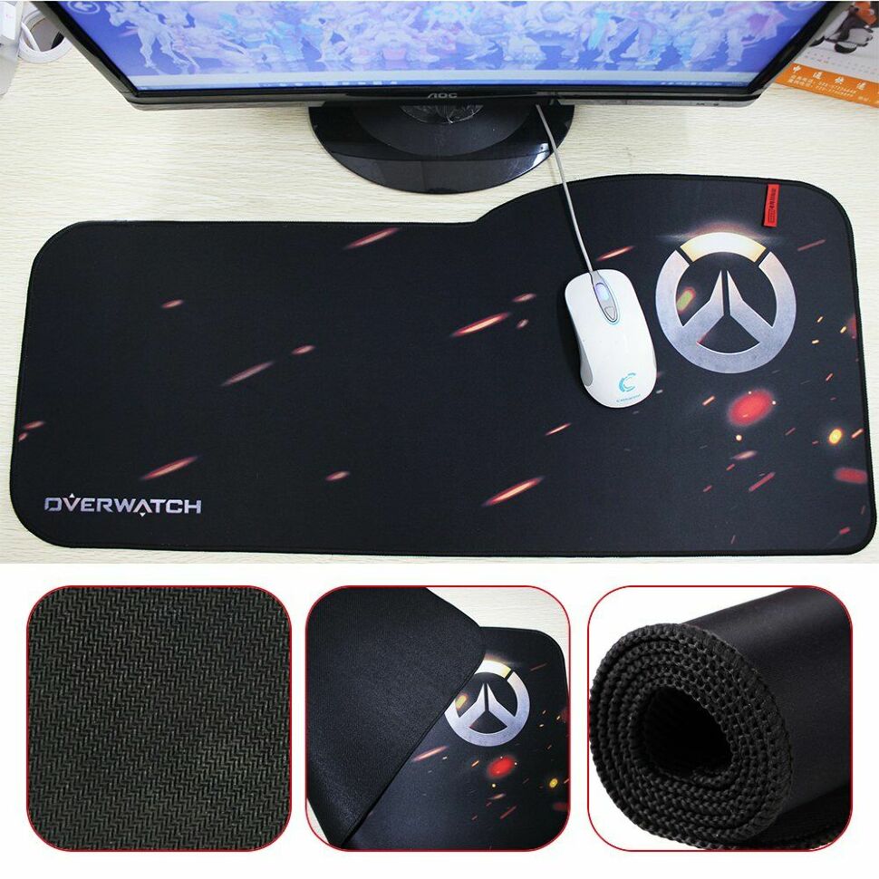 Коврик Overwatch Large Gaming Mouse Pad - Curve Logo (70*32 см) 