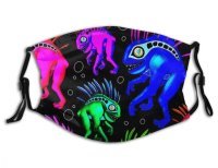 Маска захисна для обличчя World of Warcraft Murloc q 2 вугільний фільтр 