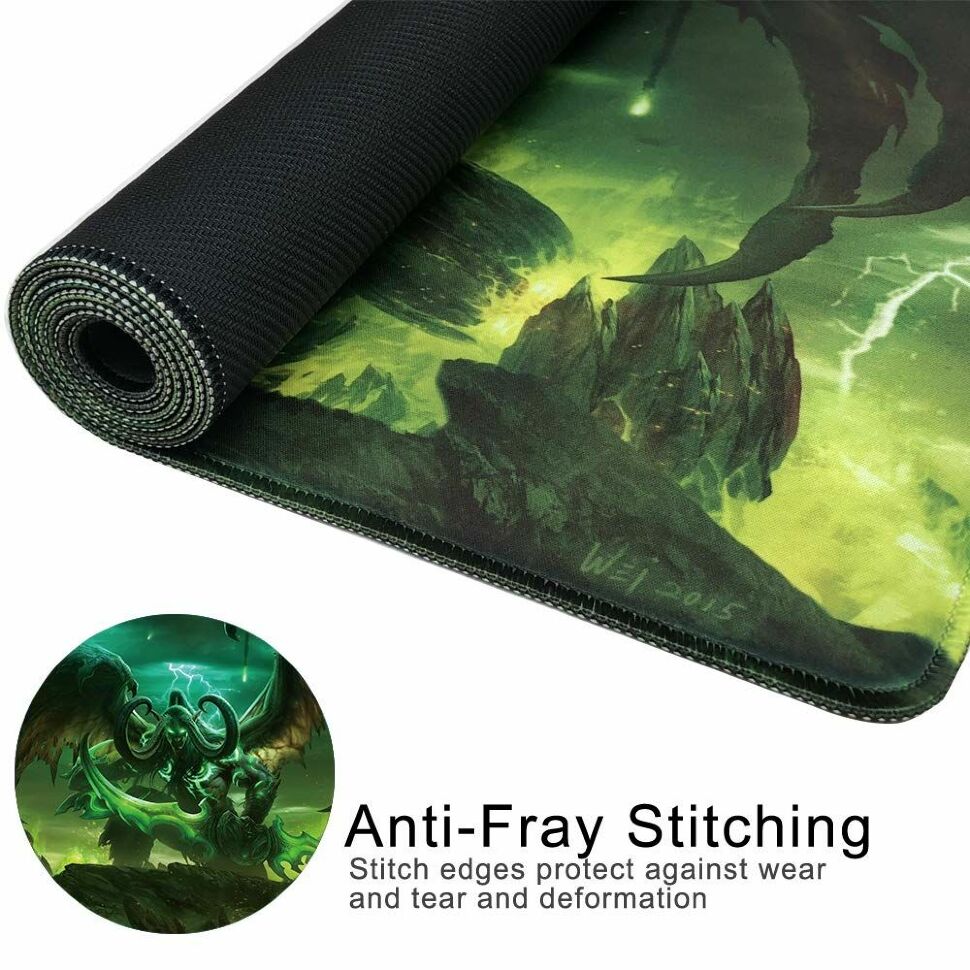 Коврик World of Warcraft Large Gaming Mouse Pad - Illidan (90*40 см) 