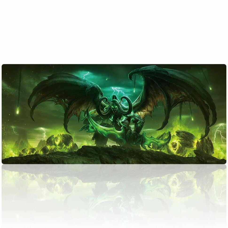 Коврик World of Warcraft Large Gaming Mouse Pad - Illidan (90*40 см) 