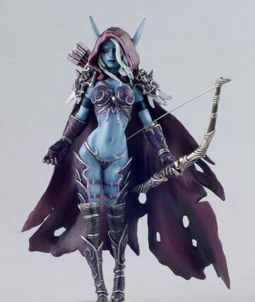 World of Warcraft Sylvanas Windrunner Forsaken Queen Figure 