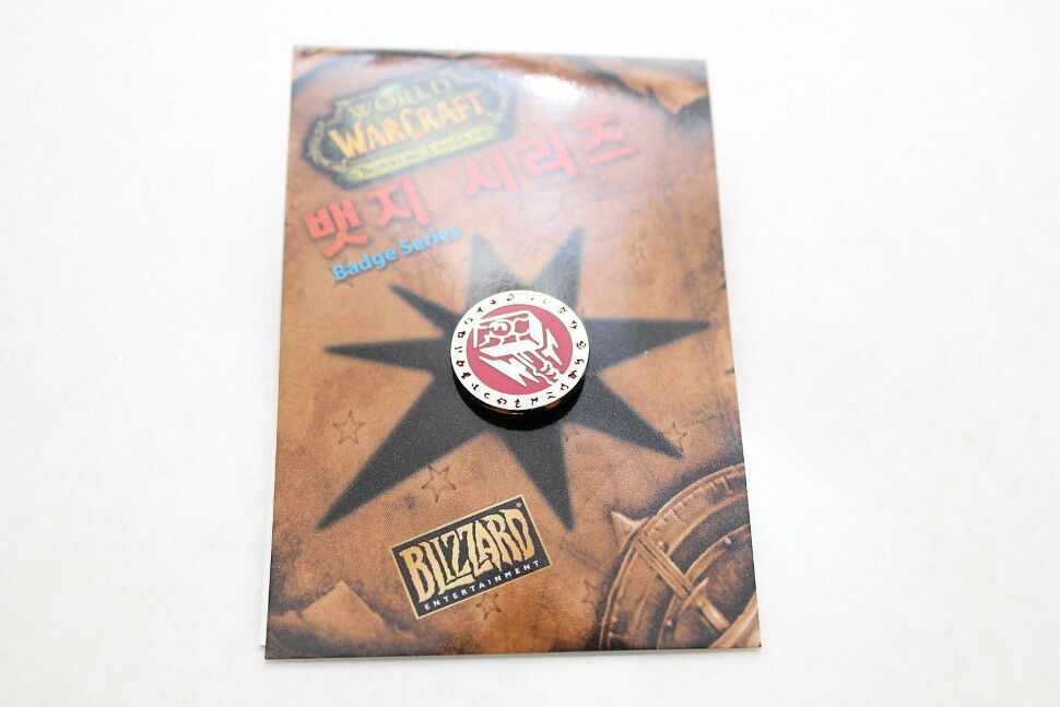 Значок WORLD Of WARCRAFT Horde Paladin 