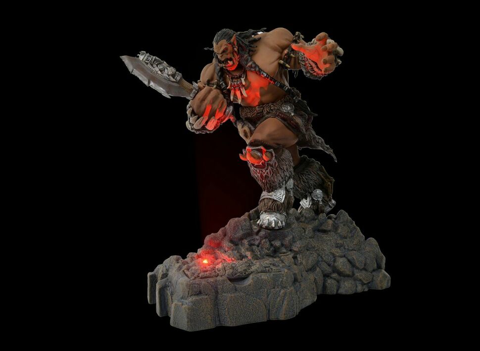 Зарядна станція статуетка Warcraft - Durotan Statue Phone Charging Dock BlizzCon 