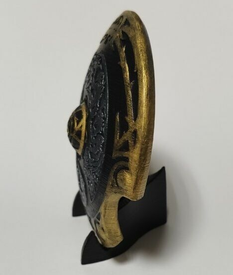 Декоративний щит Доту 2 - Aegis of Champions Dota 2 - Gold /Silver 10 см 