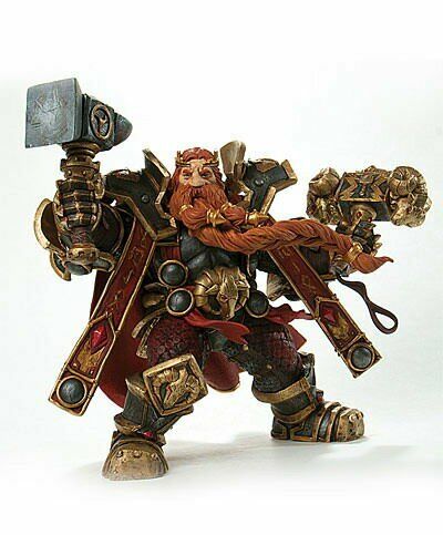 World of Warcraft® Wave 7 Action Figure - Dwarven King: Magni Bronzebeard 