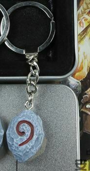 Брелок - World of Warcraft Hearthstone червоний 