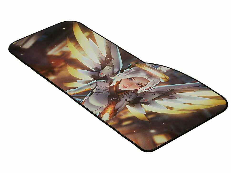 Килимок Overwatch Large Gaming Mouse Pad - Mercy Ангел (70 * 32 см) Curve 