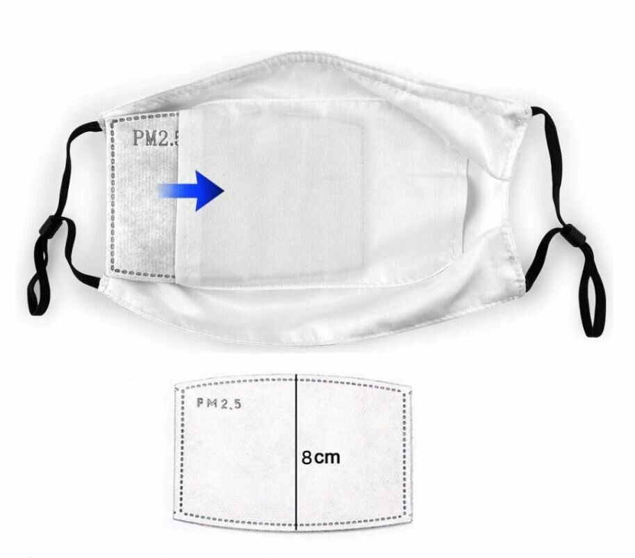 Маска захисна для обличчя World of Warcraft N'Zot НЗот q 2 вугільний фільтр 