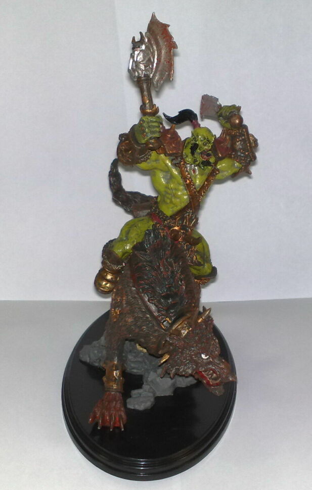 Orc Wolf Rider (Riding Wolf) World of Warcraft Figure 