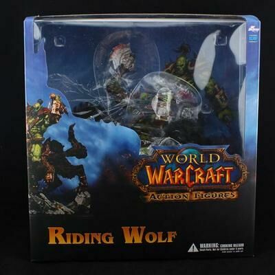 Orc Wolf Rider (Riding Wolf) World of Warcraft Figure 