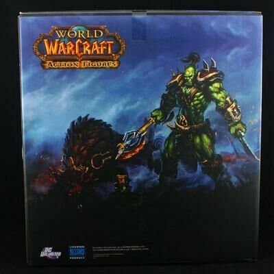 Orc Wolf Rider (Riding Wolf) World of Warcraft Figure 