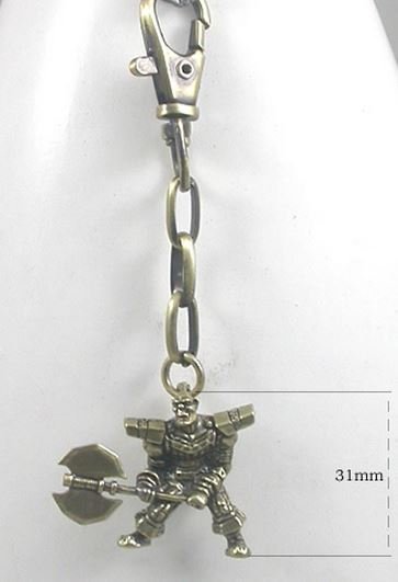 Брелок - World of Warcraft Orc Bronze 