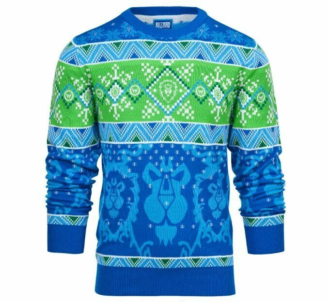 Светр World of Warcraft Ugly Holiday Alliance Sweater (розмір L) 