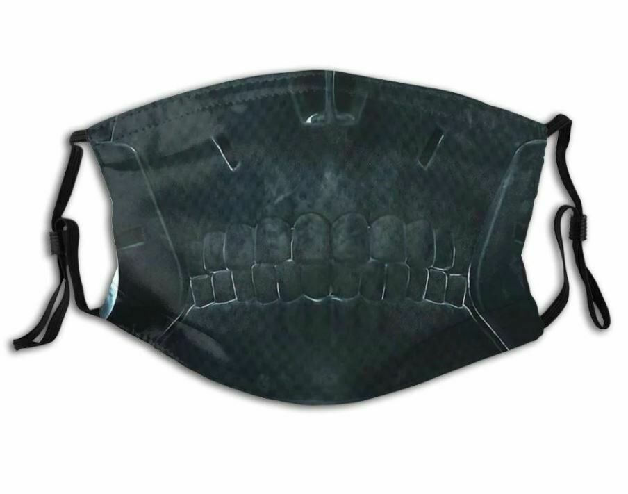 Маска захисна для обличчя World of Warcraft Undead Skull 2 вугільних фільтра 